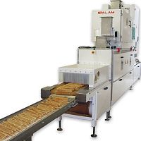 Radio frequency dryer WAVEDRY+in-linefor the food industrycooking