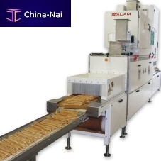 Radio frequency dryer WAVEDRY+in-linefor the food industrycooking