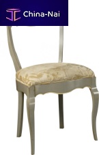 Classic chair MAINTENON : 24070 indoorfabricwooden base