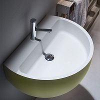 Wall-mounted washbasin BOWLCristalplant®customcustomizable