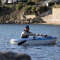 Catamaran dinghy SPORTYAK 213outboardfishinghunting