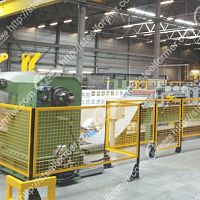 Profile roll forming machine IKS-TI185for roof panelswith cutting