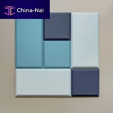 Acoustic wall panel FEfabricfeltrectangular