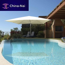 Square parasol FXside postfabricmetal