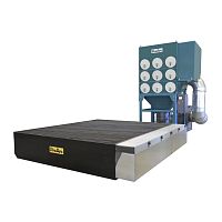 Metal cutting table plasma