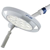 Veterinary examination lamp 120FLEDwall-mounted