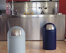 Kitchen trash can OCTOPUSH stainless steelcontemporary