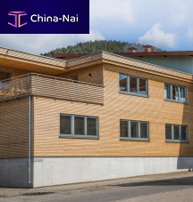 Panel cladding Rhombussprucelarchhorizontal