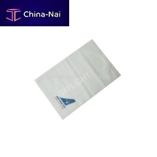 Aircraft cabin headrest cover