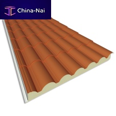 Steel roofing panel roof tile lookinsulatingcolored