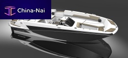 Outboard deck boat GTD 180wakeboardski10-person max.