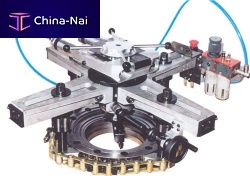 2-axis turning machine XP 600 universalmobilefor valves and flanges