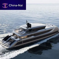 Catamaran super-yacht 40M ECOcruisingexplorerwheelhouse