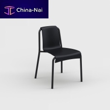 Contemporary dining chair NAMIoutdoorplasticpowder-coated steel base