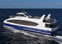 Catamaran passenger ferry