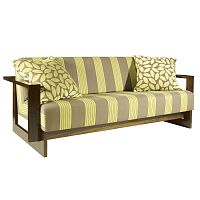 Contemporary sofa ALVIKfabricmulti-colorbeech