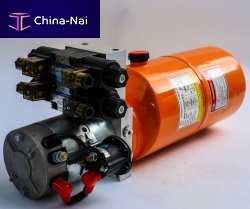 Hydraulic power unit with AC motor AC-F40-3.2-F-1.5-380-1440-6H-Cfor pallet trucksfor leveling machineslow-noise