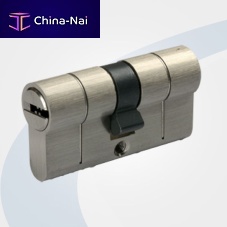 Security cylinder lock S4000 EVOLUTION serieskeypolished brasssatin chrome