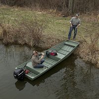 Outboard jon boat 1436sport-fishing3-person