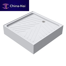 Square shower base ST-800raisedSolid Surfacenon-slip