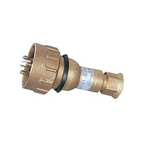 Ship watertight electrical plug IMPA 792886male