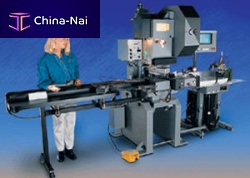 Automatic punching machine M512 for plastic cardscoil-fed