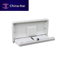 Metal changing table Luxe : 4155792plasticwall-mountedwith safety belt