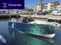 Outboard cabin cruiser 655 MATRIXtwin-engineplaning hullopen