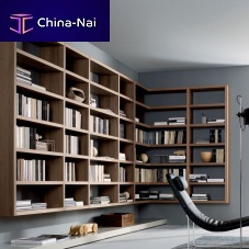 Free-standing bookcase CROSSINGmodularwall-mountedcontemporary