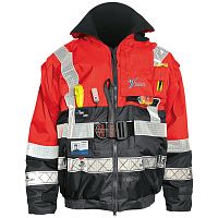 Professional jacket Explorer Visionwaterproofwith built-in, self-inflating vestbreathable