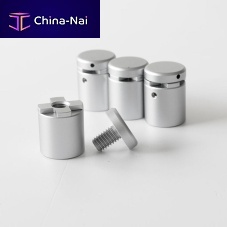Aluminum fastening system IMS 4-WAY-STANDOFFfor interiorfor signage