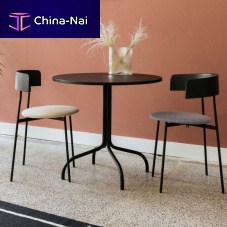 Contemporary bistro table FRIDAYHPLmetal baseround