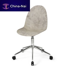Contemporary chair ETERNITYindoorwoodenaluminum base