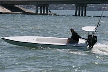 Outboard bass boat 16 SKIFFsport-fishing