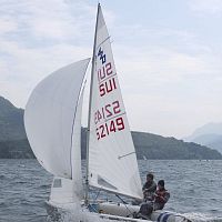 Mainsail for sailing dinghiesradial cutDacron®