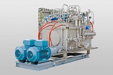 Electrically-powered hydraulic power unit HPUPLCstationary