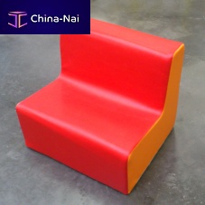 Contemporary upholstered bench A25-4foamwoodenwith backrest