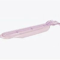 Ultrasound probe needle guide single-use