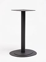 Contemporary pedestal table DUOsteelsteel baseround