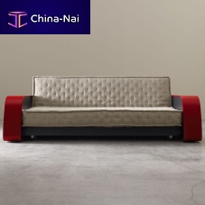 Sofa bed DIDIMOcontemporaryfabricred