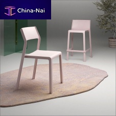 Contemporary chair indoorfabricsynthetic leather