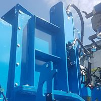 Pneumatic-hydraulic stamping unit STAMPER - To Clear any Jamssteel