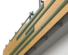 WPC facade system KORPUSfire-resistantweather-resistantrecyclable