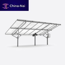 Single-axis solar tracker PV