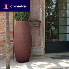 Terracotta plant pot Yrafree-standingverticaloval