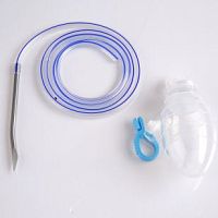 Wound drainage set graduated
