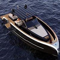 Inboard express cruiser E 40 Vtwin-engineopencenter console