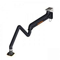 Mobile extraction arm wall-mountedarticulatedflexible