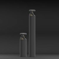 Garden bollard light EQUILIBRIUMurbancontemporarycast aluminum