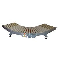 Roller conveyor CVR-2100curvedelectric drivefor boxes